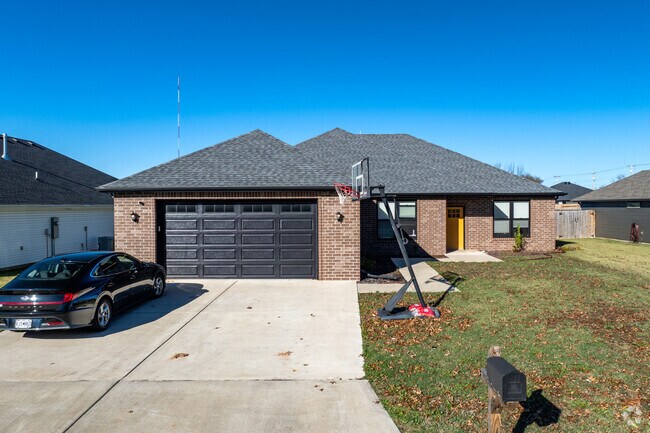 It is common for Iron Gates homes to have small front porches.