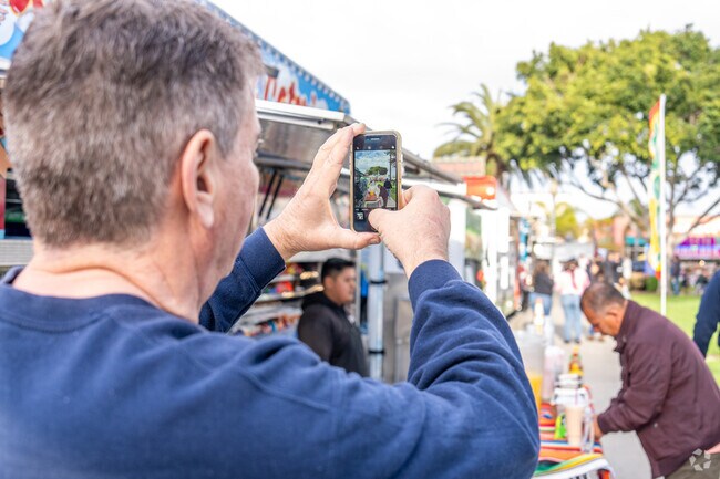 The First Thursday's Food Truck event at nearby Plaza Park is always a hit.