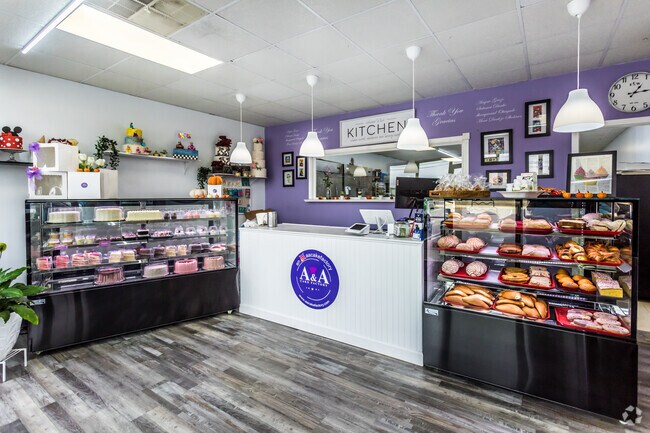 A&A Cake Factory offers many tempting treats, including a nice selection of Mexican breads.