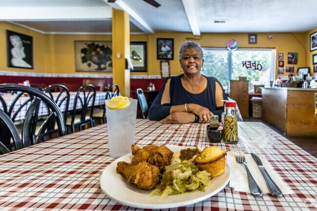 Stop by Annie’s Home Cooking if you are lucky you might get to have lunch with Annie herself.