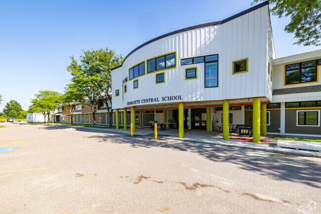 Charlotte Central School in West Charlotte is a public school that serves students PK-8.