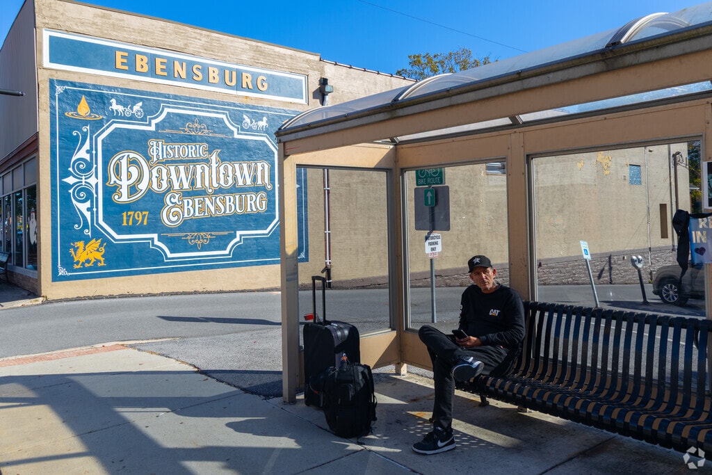 The busline is a dependable way of transit for Ebensburg residents.