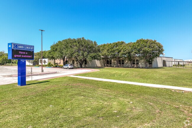 D C Cannon Elementary School nurtures a learning environment.