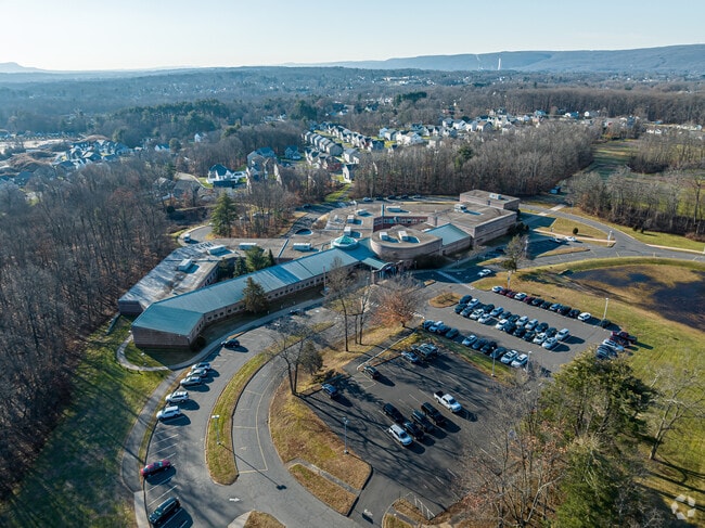Middle School of Plainville has 548 Students.
