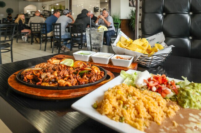 The Parradilla Mexicana Fajitas at El Patron in Millwood are absolutely delicious.