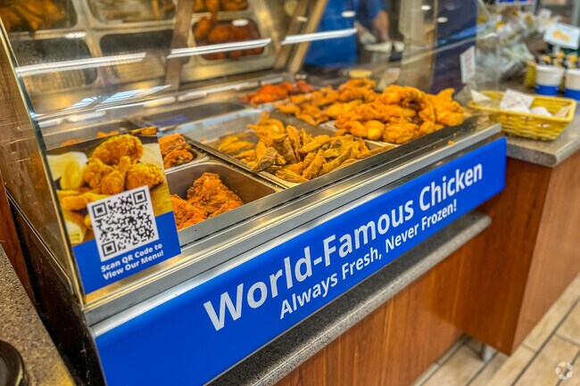 Stop in the local Royal Farms in Weigelstown for their world-famous chicken.