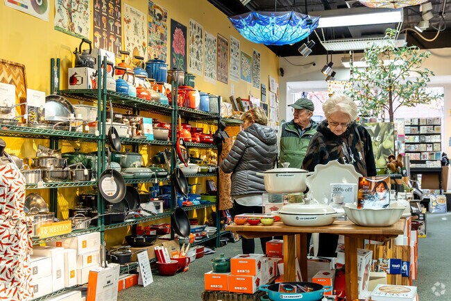 Located near South Hill, The Garlic Press carries specialty cookware and much more.