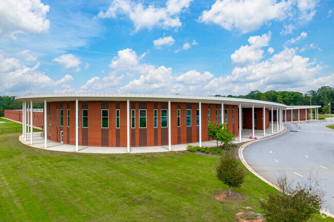 Part of the Clayton County School System, East Clayton Elementary School is newly built.