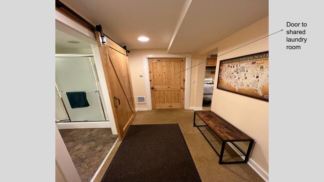 Entry hallway