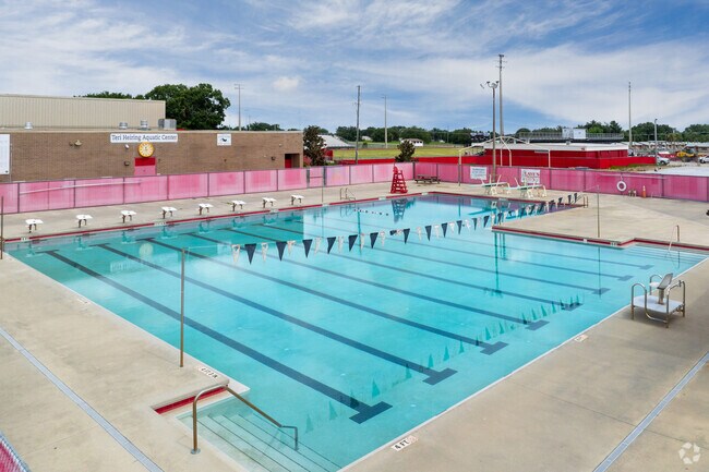 The swim team at Avon Park High School has it's own lap pool on campus.