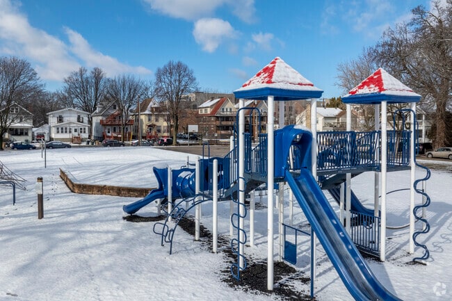 There is also a large playground behind St James Catholic School in Madison.