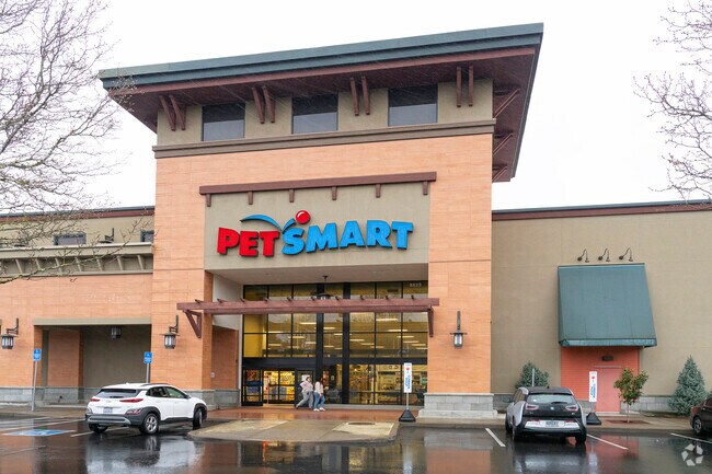 Find essential items for your pets at PETSMART at The Cascade Shopping Center.