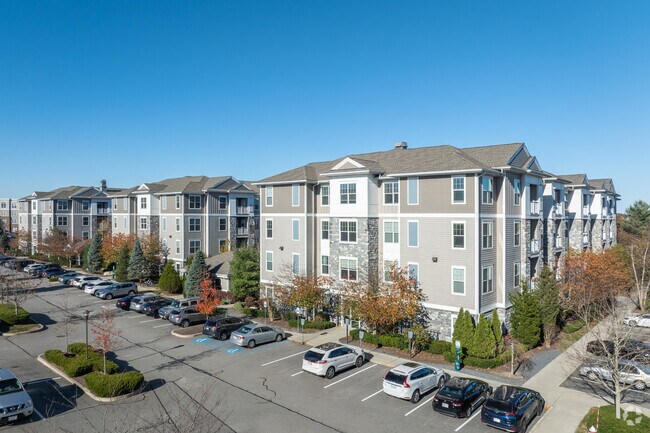 Newly constructed condo buildings can be found throughout Plymouth.