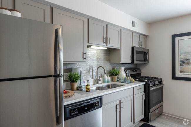 2BR, 2BA - 1,100SF - Kitchen