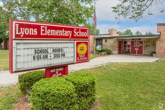 Lyons Elementary School, near Clifford Park, has a C+ rating on Niche.com.