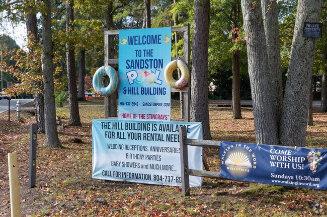 Plan your summer gathering at the Sandston community pool.