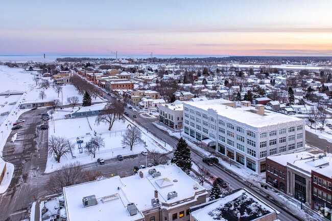 Menominee's First Street Historic District offers walkable shopping and dining options.