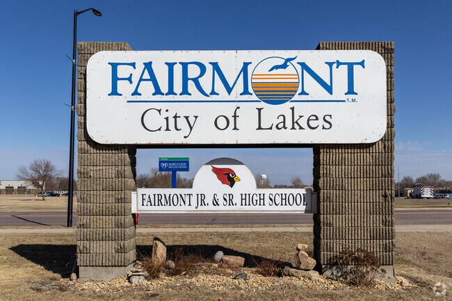 Fairmont, MN features a chain of lakes that offer year round recreation opportunities.