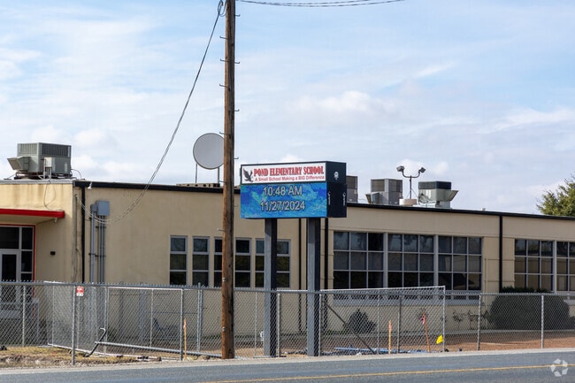 Pond Elementary School.