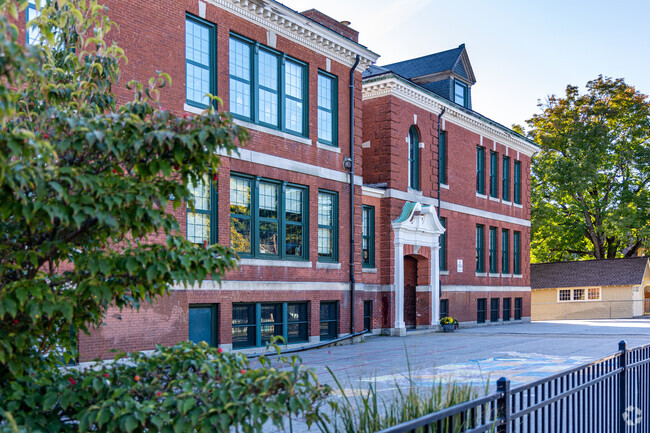 The Midland Street School is an elementary school serving the students of Worcester, MA.