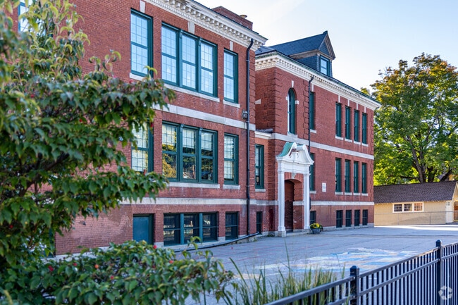 Midland Street School serves 206 students in grades K-6 with a 16:1 student-teacher ratio.