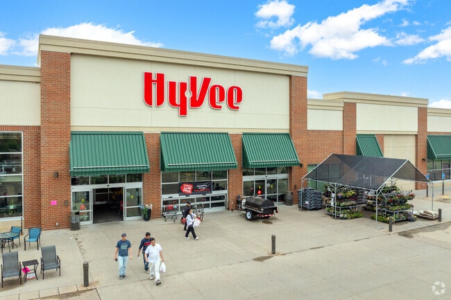 Trinity Gardens residents shop for fresh produce at the local HyVee.