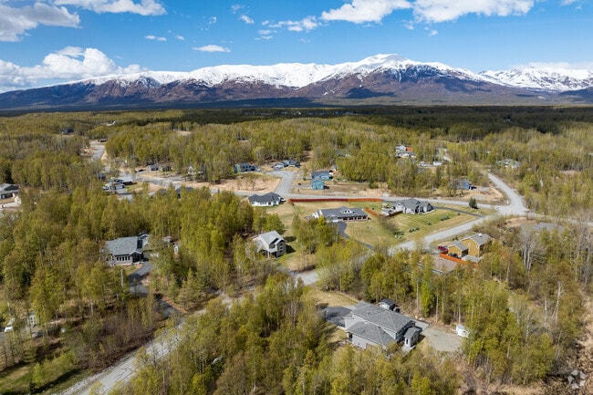 Fishhook in Wasilla lies at the base of Hatcher Pass with cabins and new-home subdivisions.