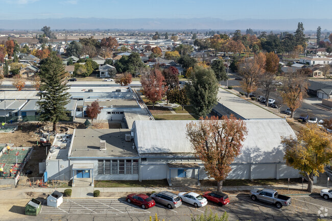 A scenic view of Fremont Elementary School in Fowler.