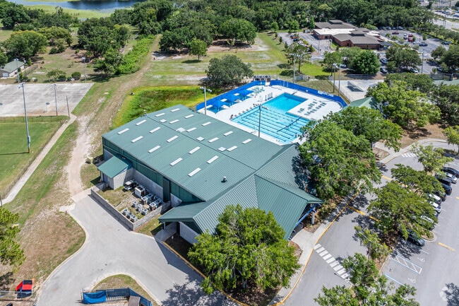 Bexley is a master-planned community with a clubhouse, outdoor amenities, and a nearby commercial district.