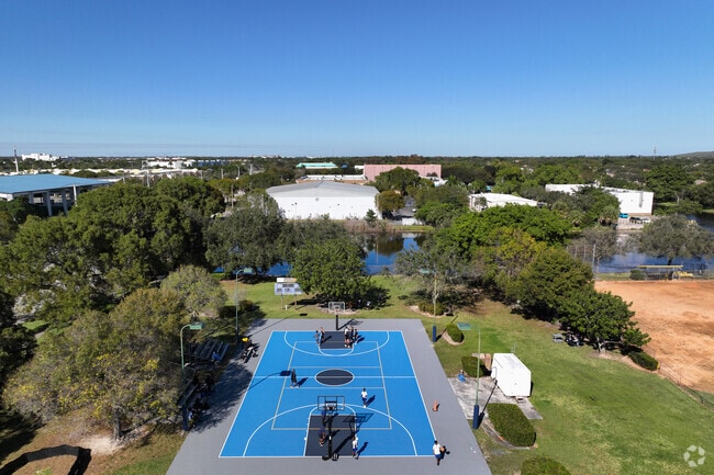 Residents of Margate can enjoy basketball on the new field at the Margate Sport Complex.