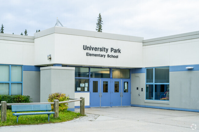 University Park Elementary School serves students from Pre-K to fifth grade.