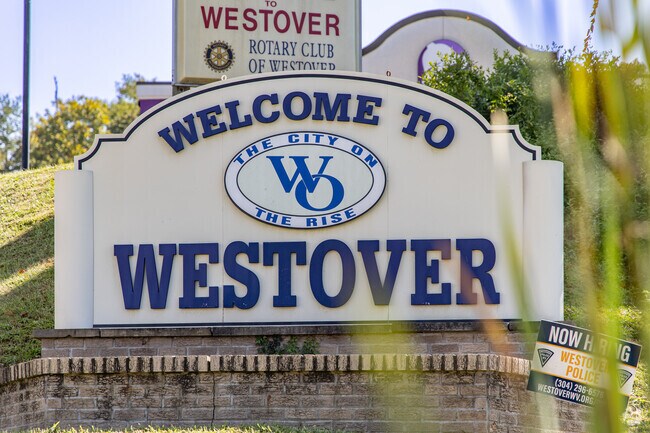 Westover City sits across the river from Morgantown WV.