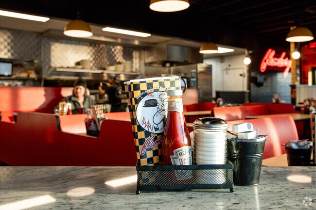 Flameburger is considered an institution in Capital View and offers burgers and breakfast.