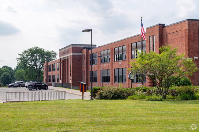 The Lyndon H. Strough Middle School is located in central Rome, New York.