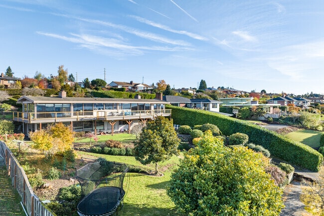 You'll find homes in West End with complex landscaping.