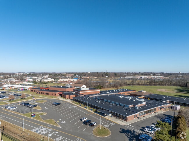 Aerial view of Clifton T. Barkalow School.
