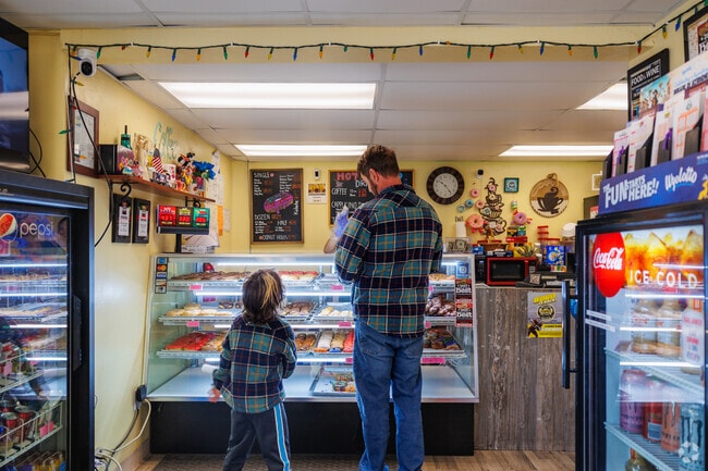 The Donut Shop on Central sells coffee and fresh donuts in South Cheyenne.