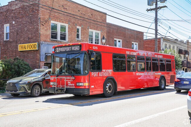 A great way to travel in and out of Blawnox is by the Port Authority Bus.
