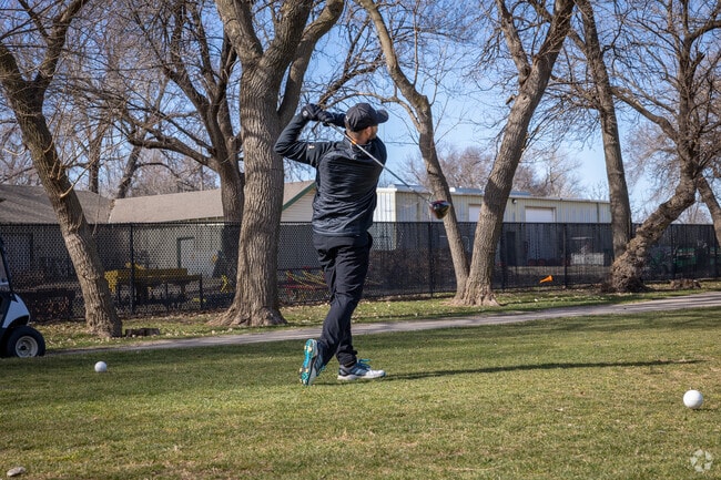 New Day residents can play a round at the nearby McDonald Golf Course.