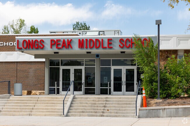 Longs Peak Middle School is Longmont has 396 students in grades 5-8.