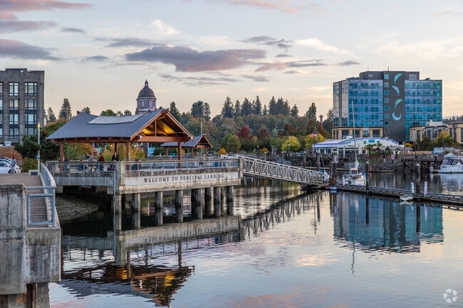 Take a relaxing evening strolling along the Olympia Harbor near Northwest.