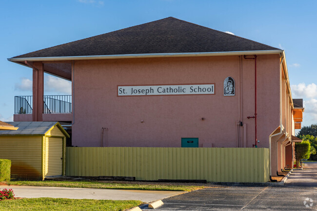 St Josephs Catholic school sign