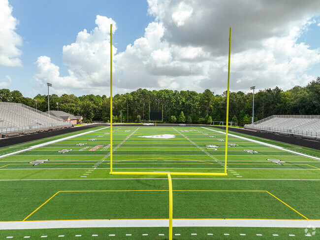 Darrell Creek high schoolers enjoy football games at Wando High School.