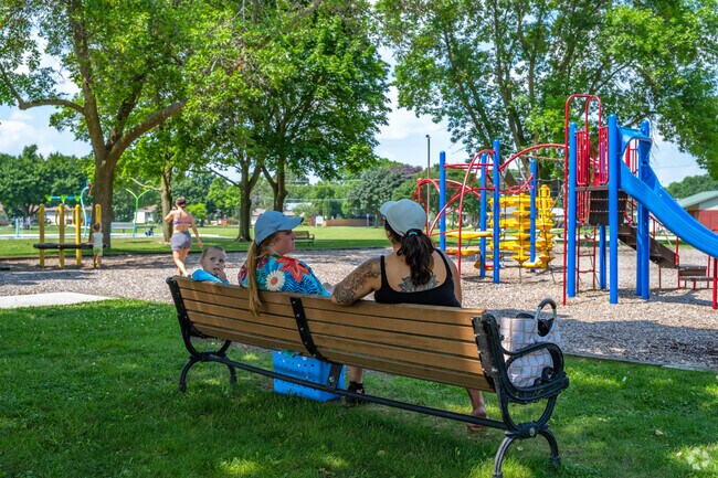 Cleveland Park in West Sheboygan has large playground perfect for families.