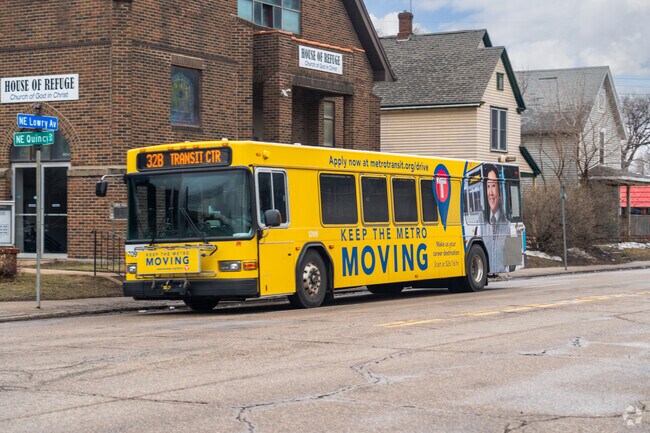 Residents in Minneapolis highly rely on public transportation from city buses.