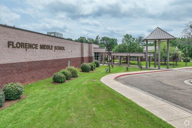 Florence Middle School enrolls 640 students yearly.