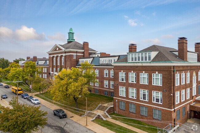 Sumner High School originally was a segregated school, now open to all of Mark Twain residents.