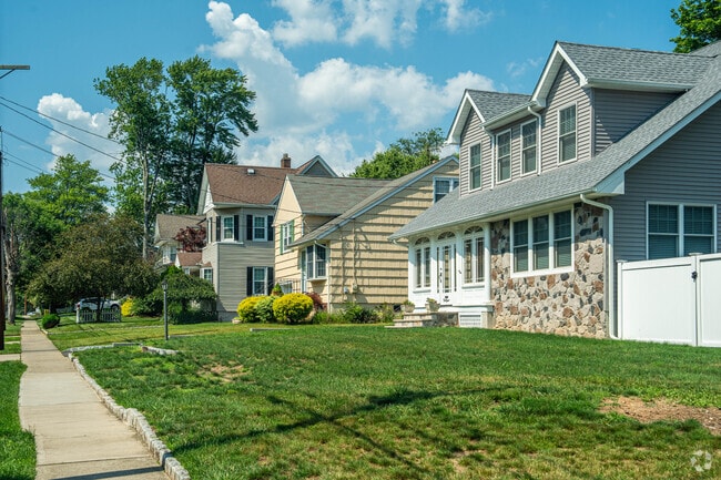 Family homes with spacious yards are typical in the neighborhood.