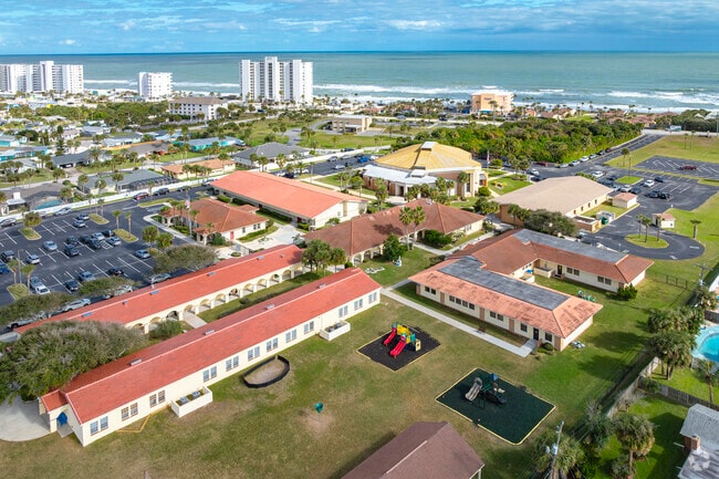 Saint Brendan's Catholic School is located just a block from the Atlantic Ocean.