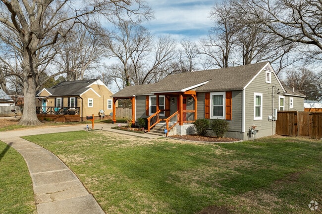 Central Millington features older bungalows and ranch homes.